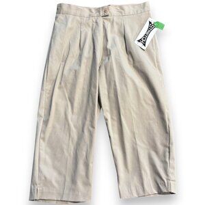 Vintage Blue Ridge Capri Pants Women's‎ Size 10 cream Cropped High Rise NWT